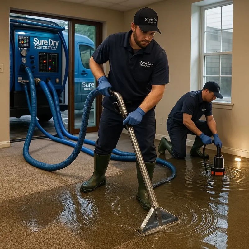 Water Extraction and Removal process in Cut Off, LA